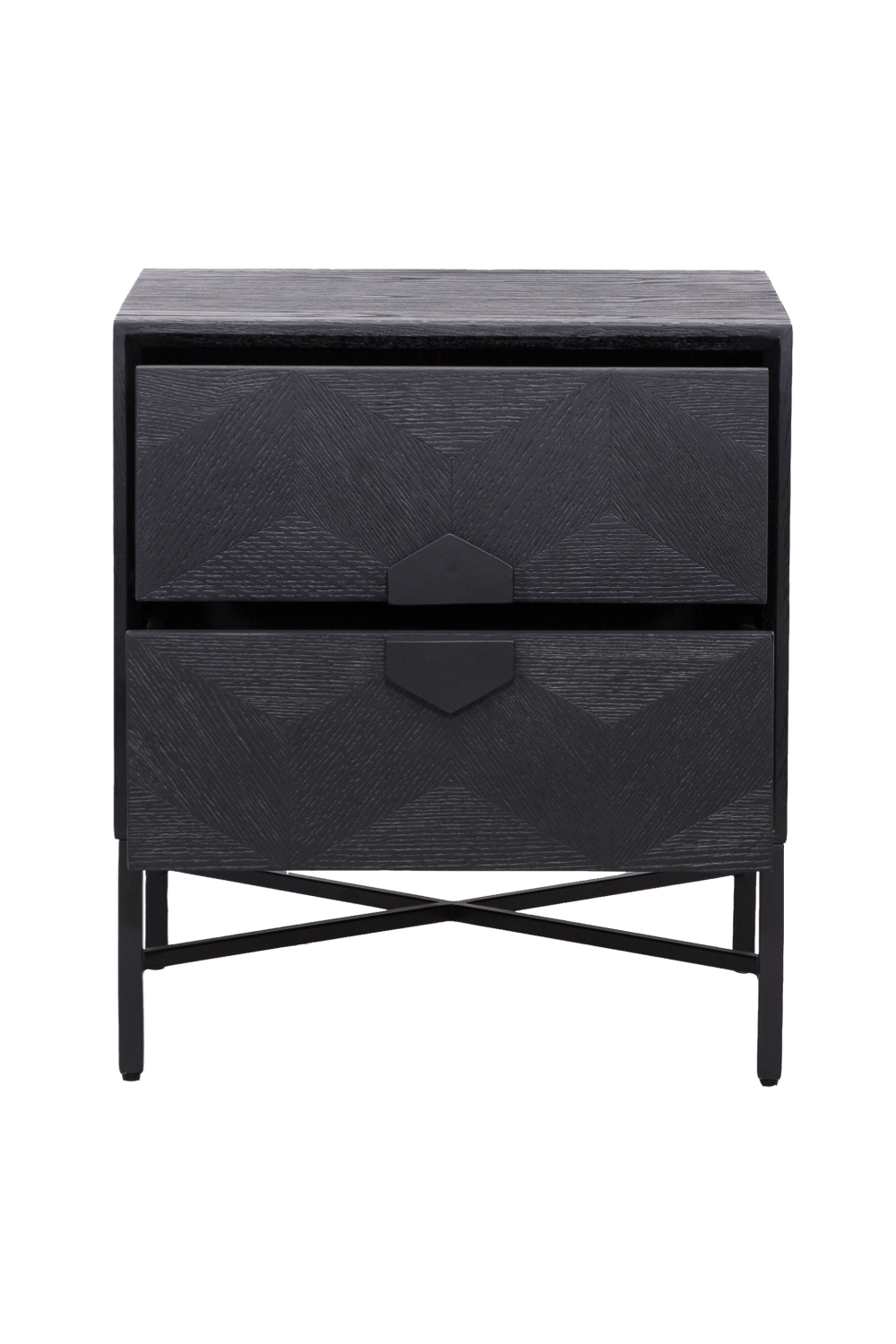 Black Wooden Chest of Drawers | OROA Blax | OROA.com