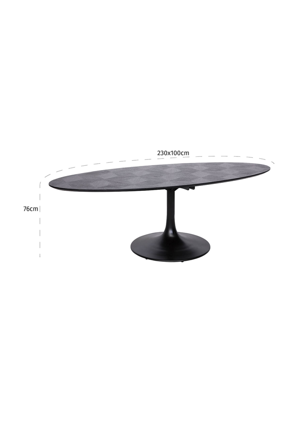 Oval Pedestal Dining Table | OROA Blax | Oroa.com