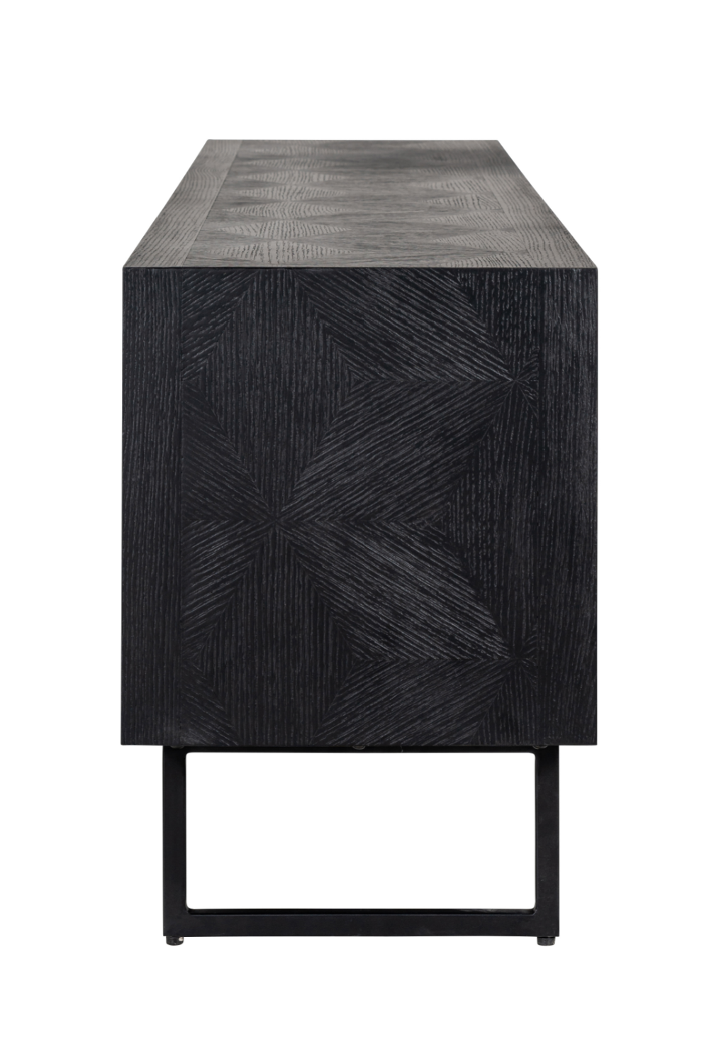 Black Oak Veneer TV Sideboard | OROA Blax | OROA.com