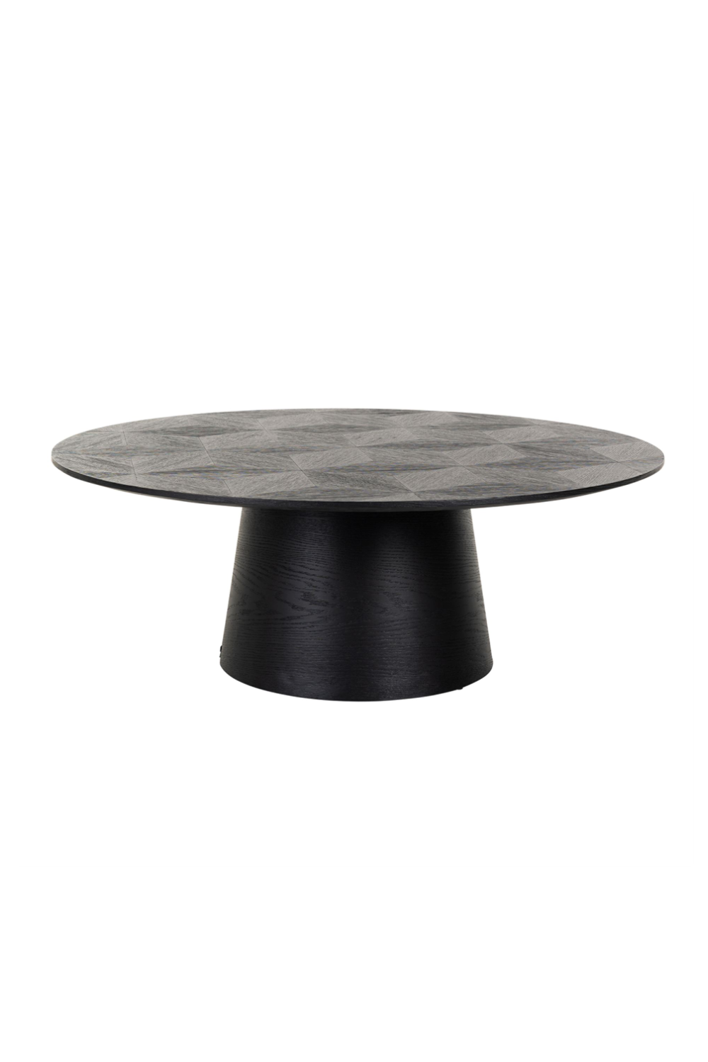 Black Oak Pedestal Coffee Table | Richmond Interiors Blax | Oroa.com