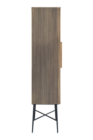 Brass 2-Door Modern Cabinet | Richmond Interiors Ironville | Oroa.com