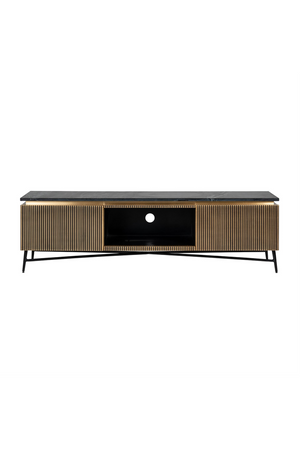 Modern Industrial TV Unit | Richmond Interiors Ironville | Oroa.com