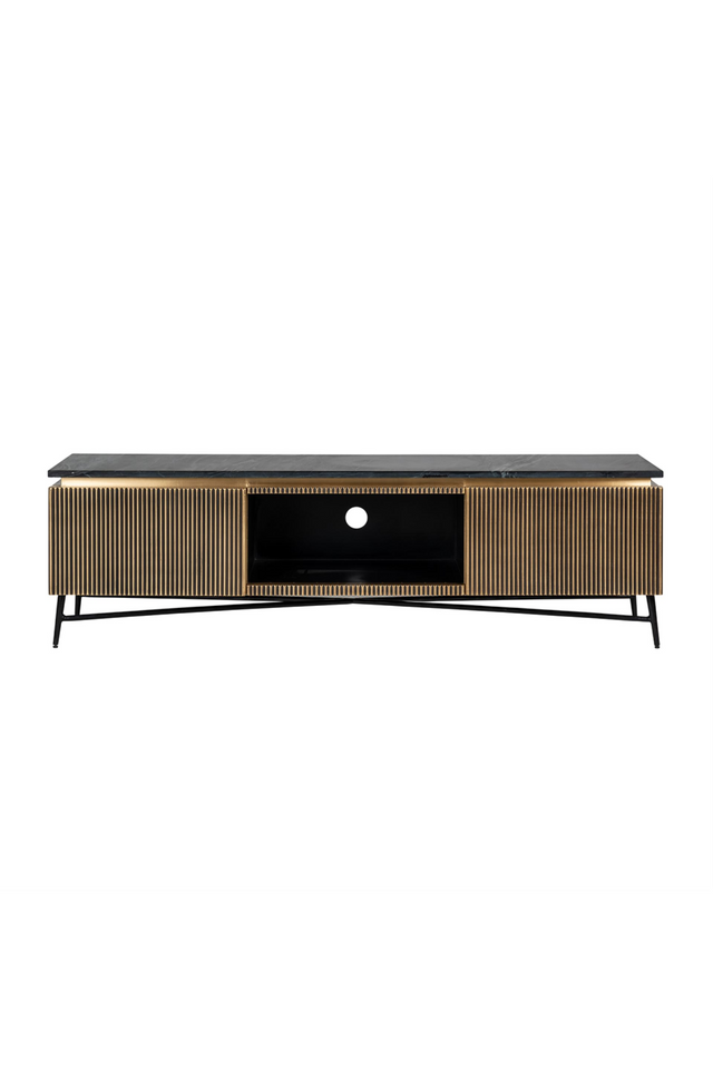 Modern Industrial TV Unit | Richmond Interiors Ironville | Oroa.com