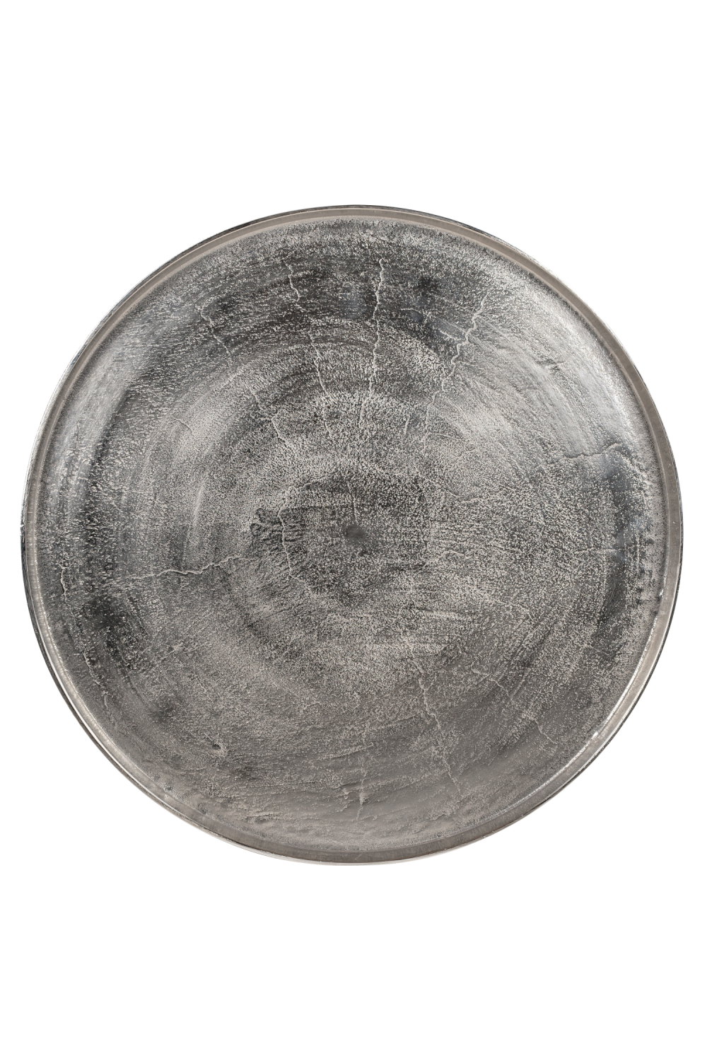 Round Silver Tray Coffee Table | Richmond Interiors Lyam | OROA.com