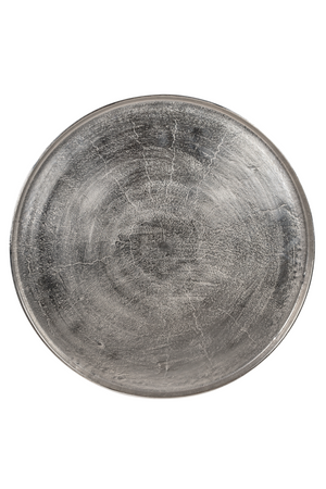 Round Silver Tray Coffee Table | Richmond Interiors Lyam | OROA.com