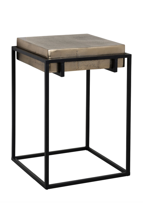 Rustic Aluminum End Table | Richmond Interiors Calloway | Oroa.com