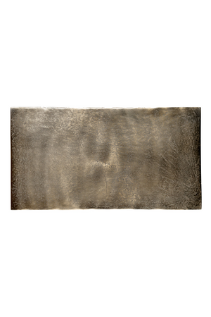 Champagne Gold Aluminum Side Table | Richmond Interiors Calloway | Oroa.com