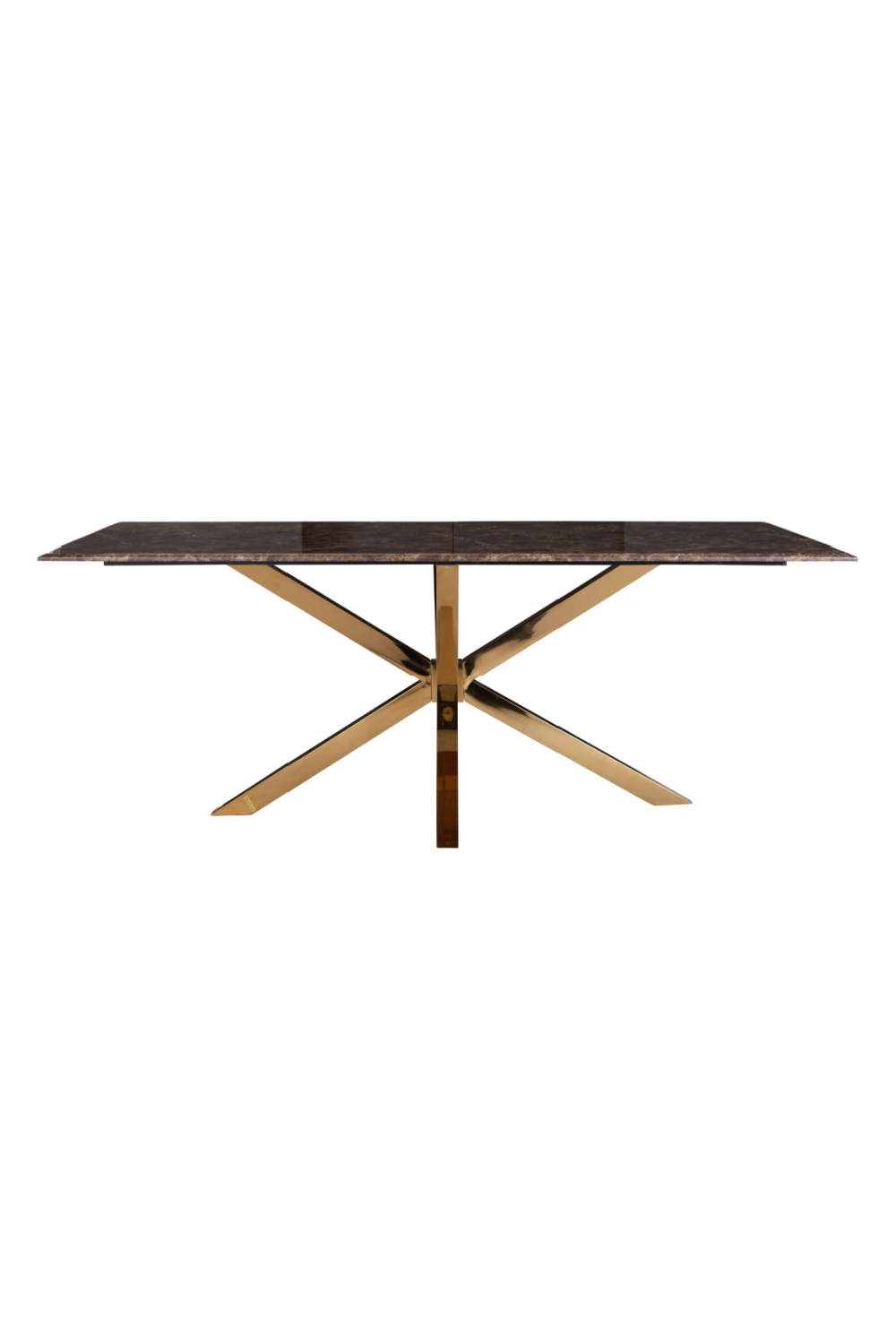 Gold Base Marble Dining Table | Richmond Interiors Conrad | Oroa.com