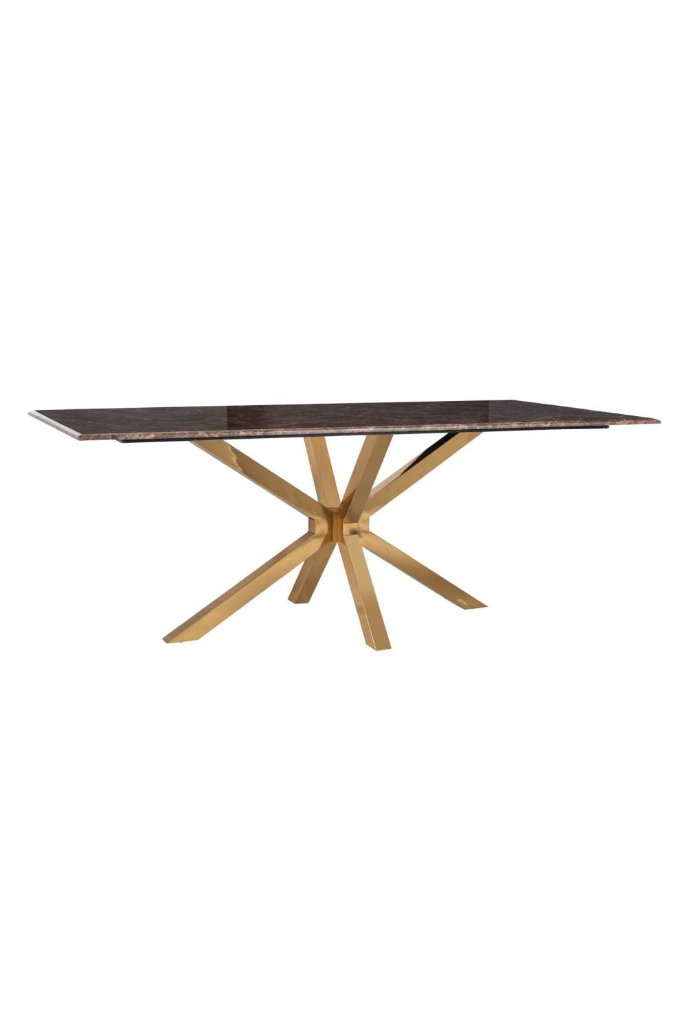 Gold Base Marble Dining Table | OROA Conrad | OROA