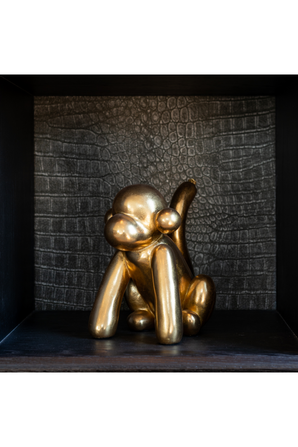 Gold Sculptural Art Decoration | OROA Monkey | Oroa.com