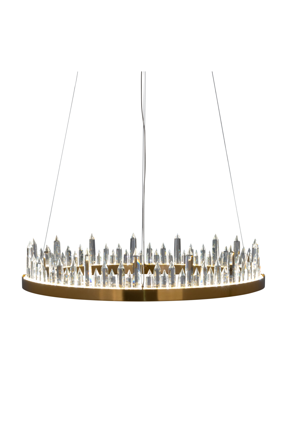 Crystal Points Hanging Lamp | OROA Ziggy | OROA.com