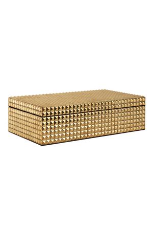 Gold Studded Jewellery Box | Richmond Interiors Blaze | Oroa.com