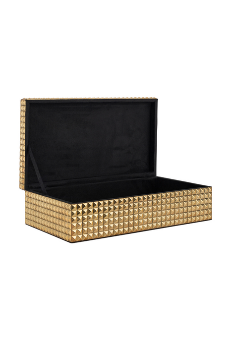 Gold Studded Jewellery Box | Richmond Interiors Blaze | Oroa.com