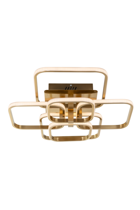 Golden Squares Modern Ceiling Light | Richmond Interiors Cailey | OROA.com