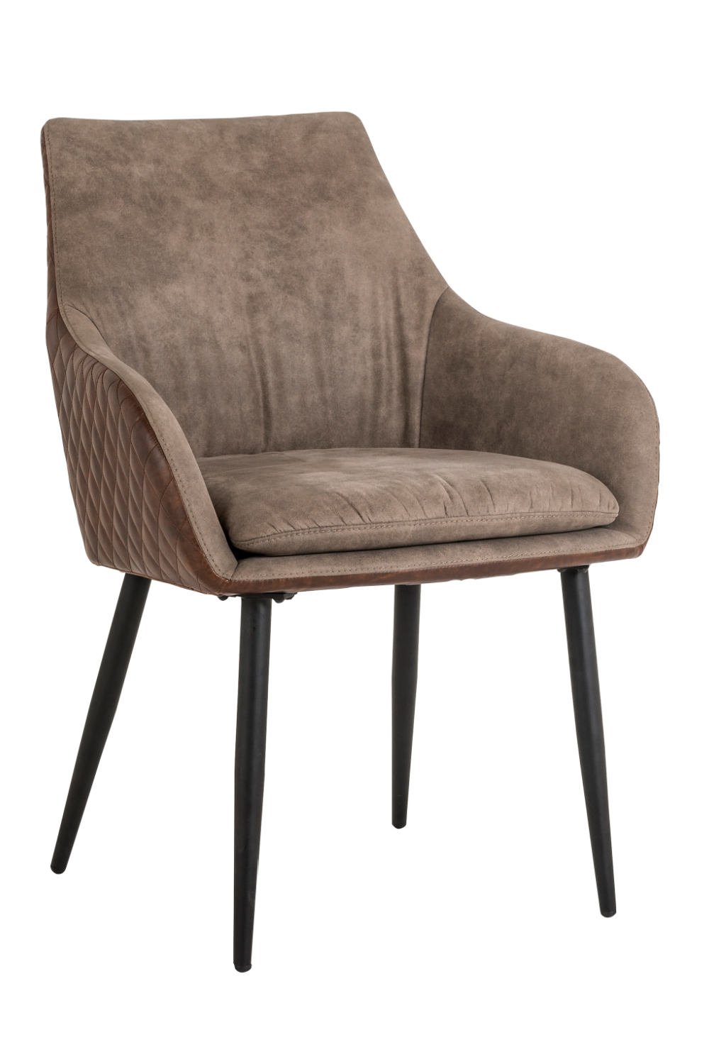 Brown Leather Dining Chair | OROA Chrissy | OROA.com