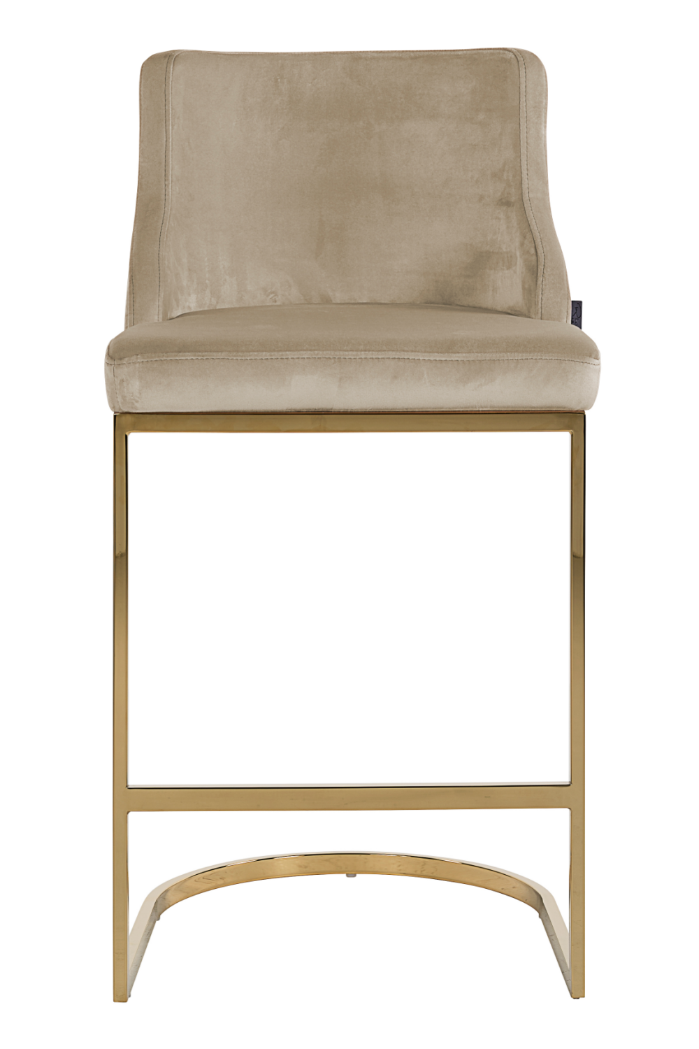 Khaki Velvet Bar Stool | Richmond Interiors Bolton | Oroa.com