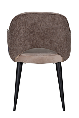 Khaki Cut-Out Back Dining Armchair | Richmond Interiors Giovanna | Oroa.com