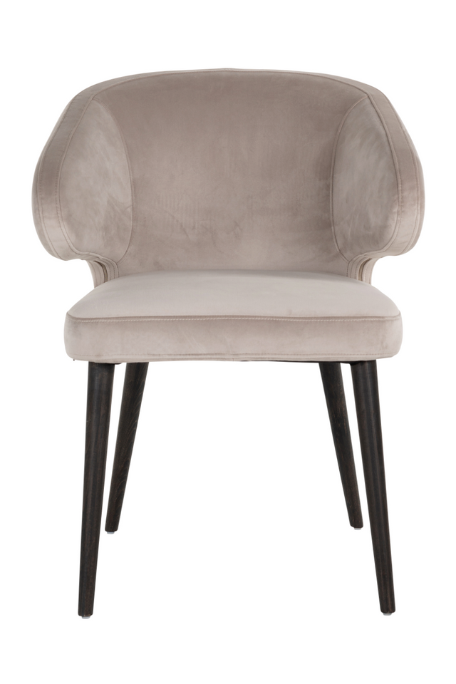 Modern Velvet Dining Chair | Richmond Interiors Indigo | Oroa.com