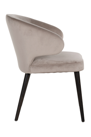 Modern Velvet Dining Chair | Richmond Interiors Indigo | Oroa.com