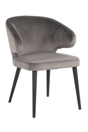 Velvet Upholstered Dining Chair | Richmond Interiors Indigo | Oroa.com