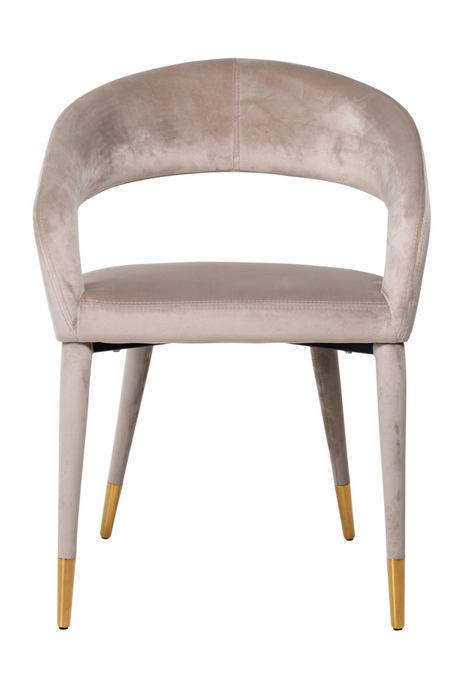 Modern Velvet Armchair | Richmond Interiors Gia | Oroa.com