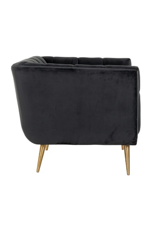 Channel-Tufted Lounge Chair | Richmond Interiors Huxley | Oroa.com