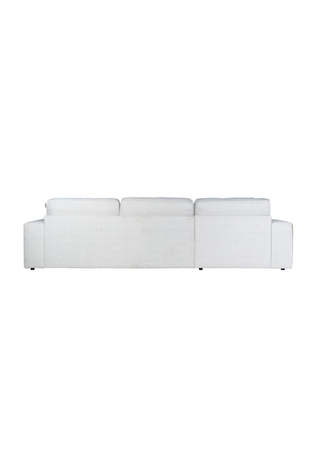 White Bouclé Modular Sofa | OROA Santos | Oroa.com