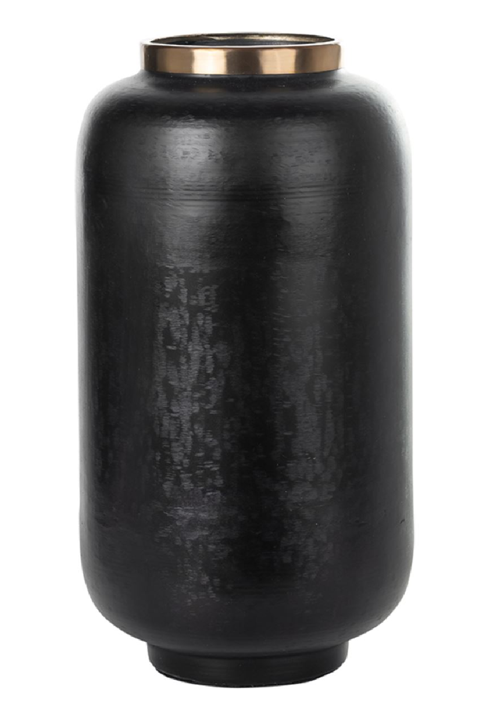 Black Iron Jar Vase M | OROA Delmor | Oroa.com