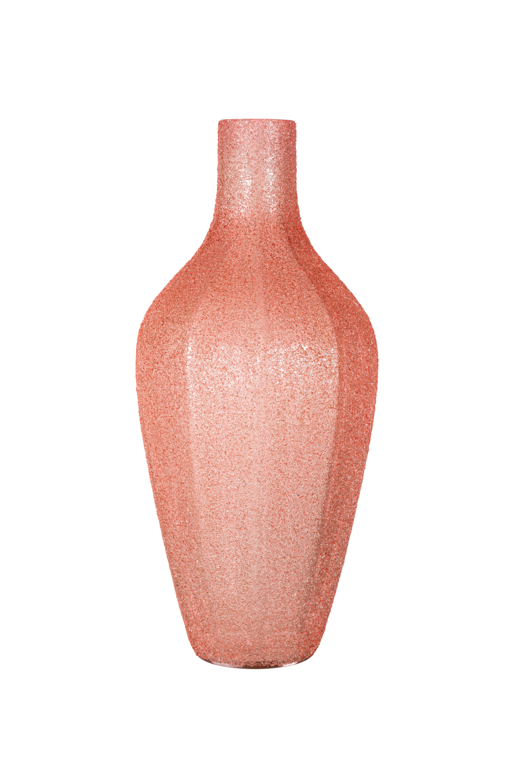 Pink Glass Bottle Vase L | OROA Ceylin | OROA.com