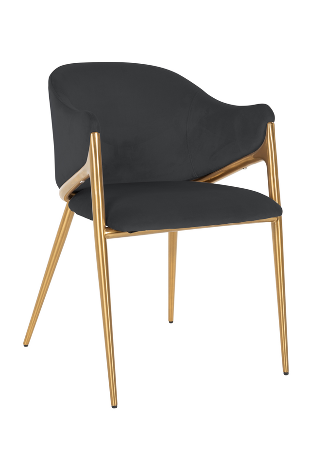 Modern Velvet Dining Chair | Richmond Interiors Gwen | Oroa.com