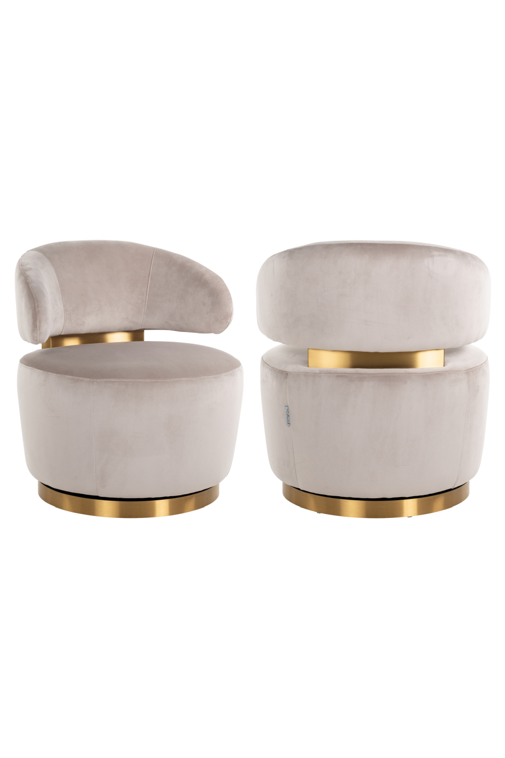 Modern Velvet Swivel Chair | OROA Maxime | Oroa.com