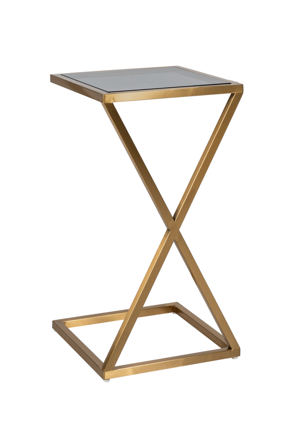 Brushed Gold Sofa Table | OROA Paramount  | Oroa.com