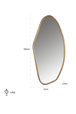 Organic Shaped Mirror | Richmond Interiors Eldon