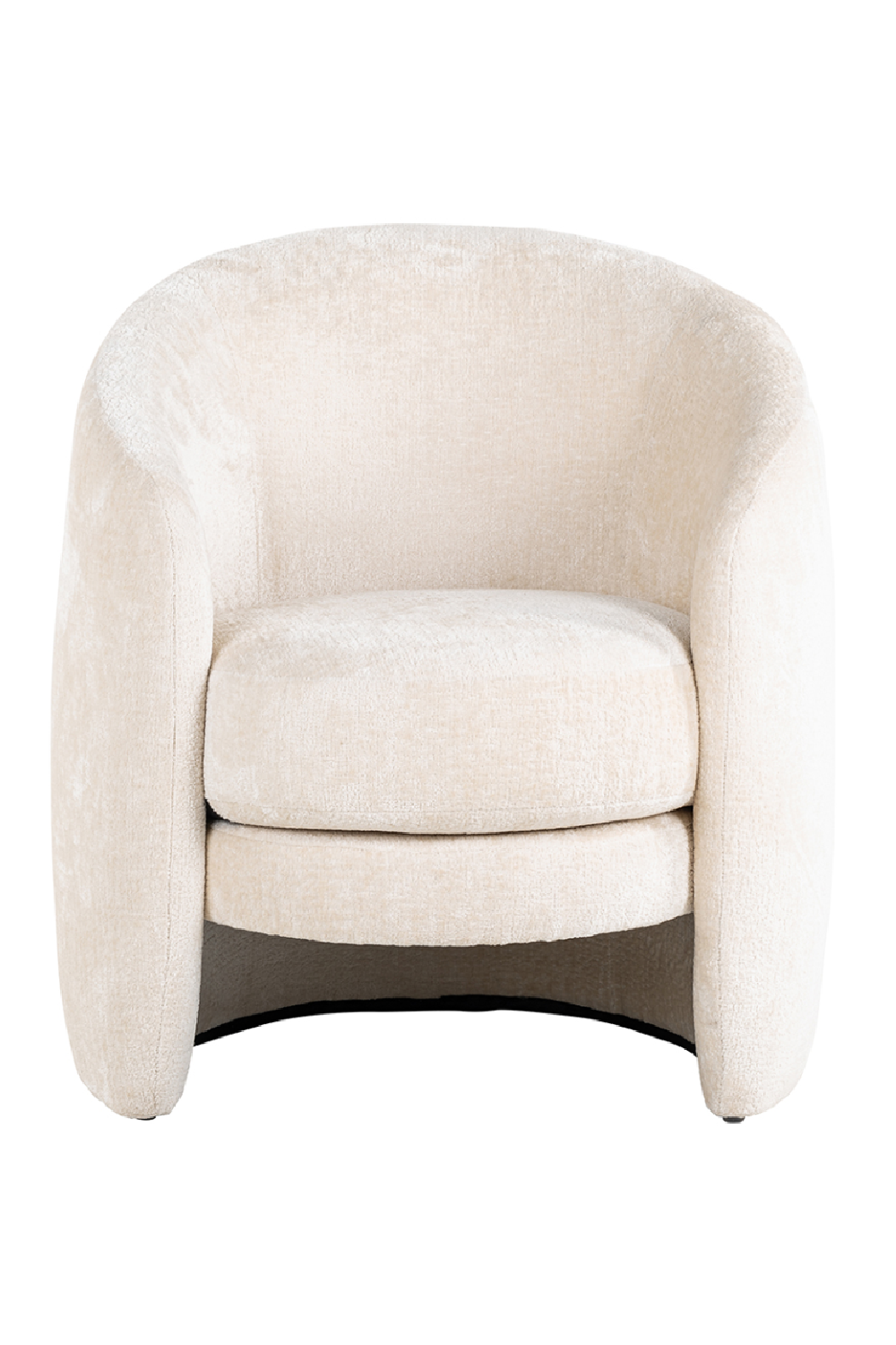 Chenille Upholstered Accent Armchair | OROA Fenna | Oroa.com