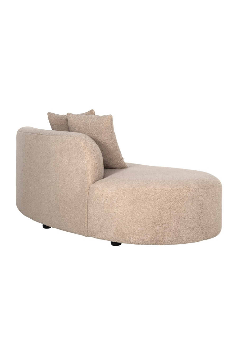 Brown Curve Upholstered Sofa | OROA Grayson | Oroa.com