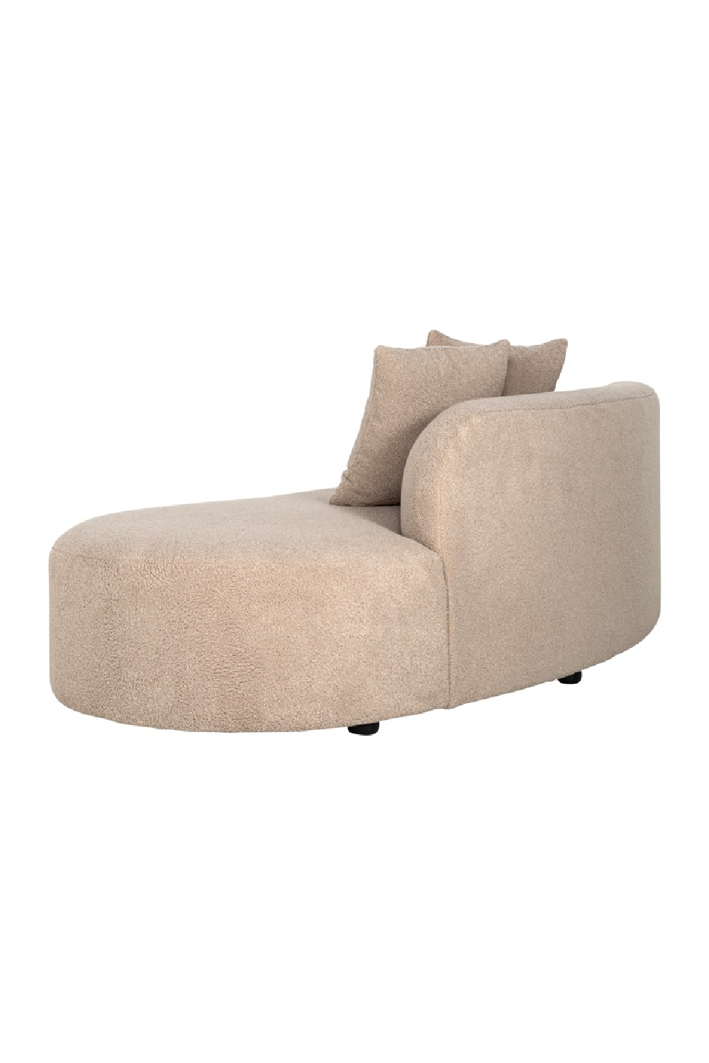 Brown Curve Upholstered Sofa | OROA Grayson | Oroa.com