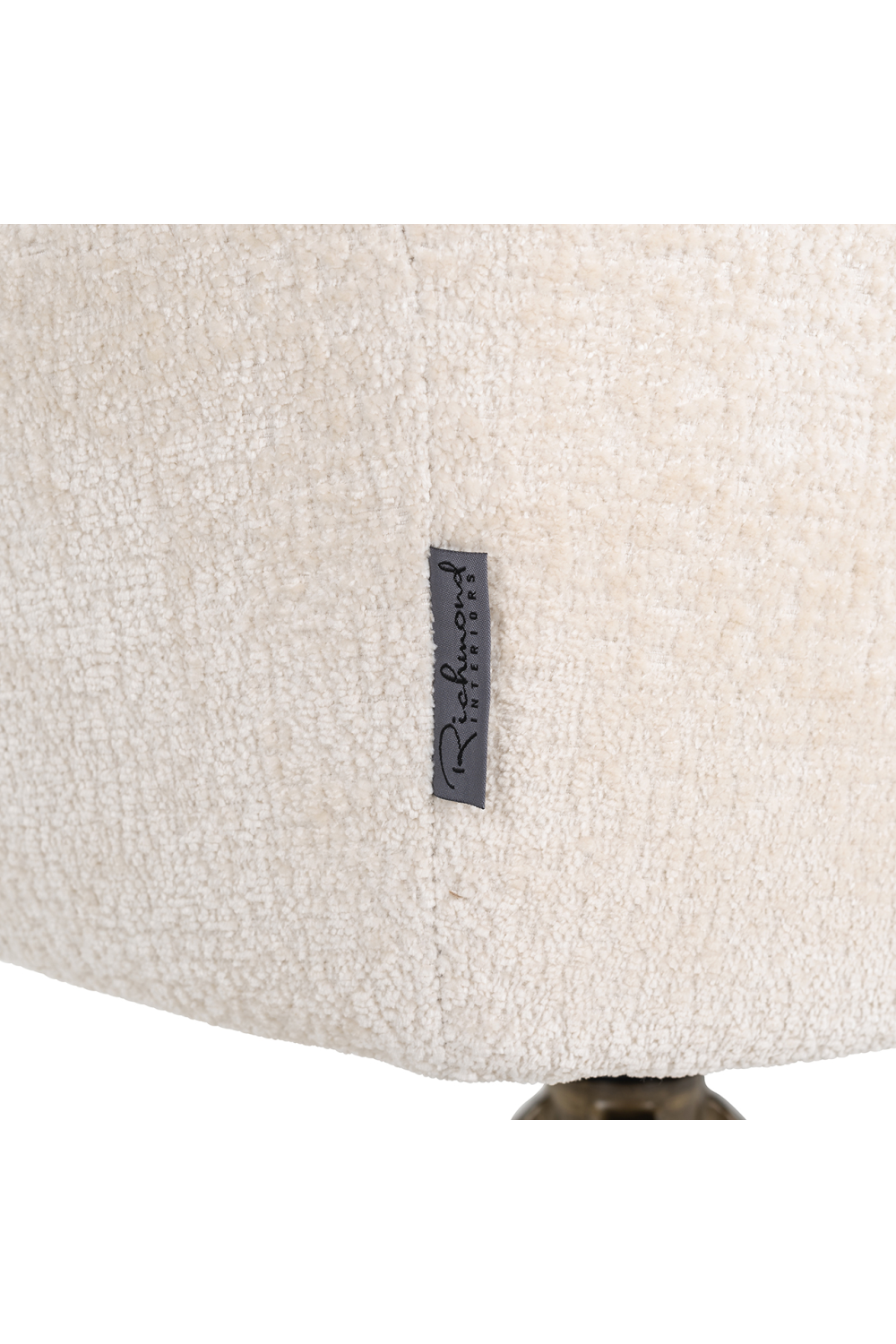 Upholstered Quadropod Swivel Chair | Richmond Interiors Aline | OROA.com