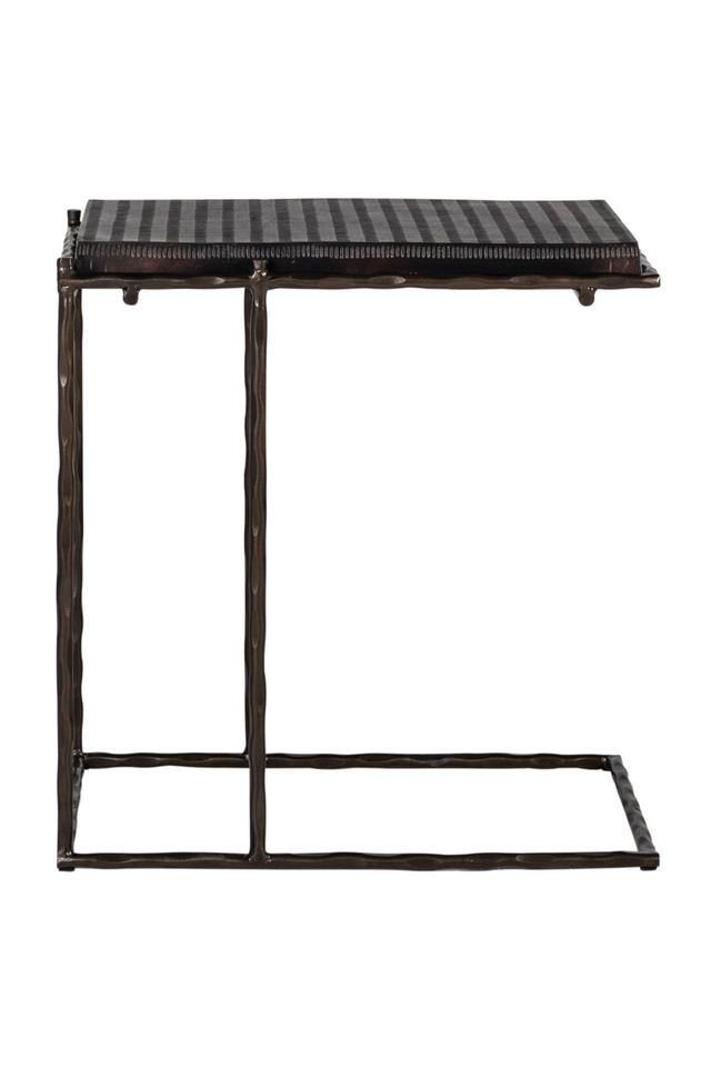 Black Aluminum Sofa Table | Richmond Interiors Ventana | Oroa.com