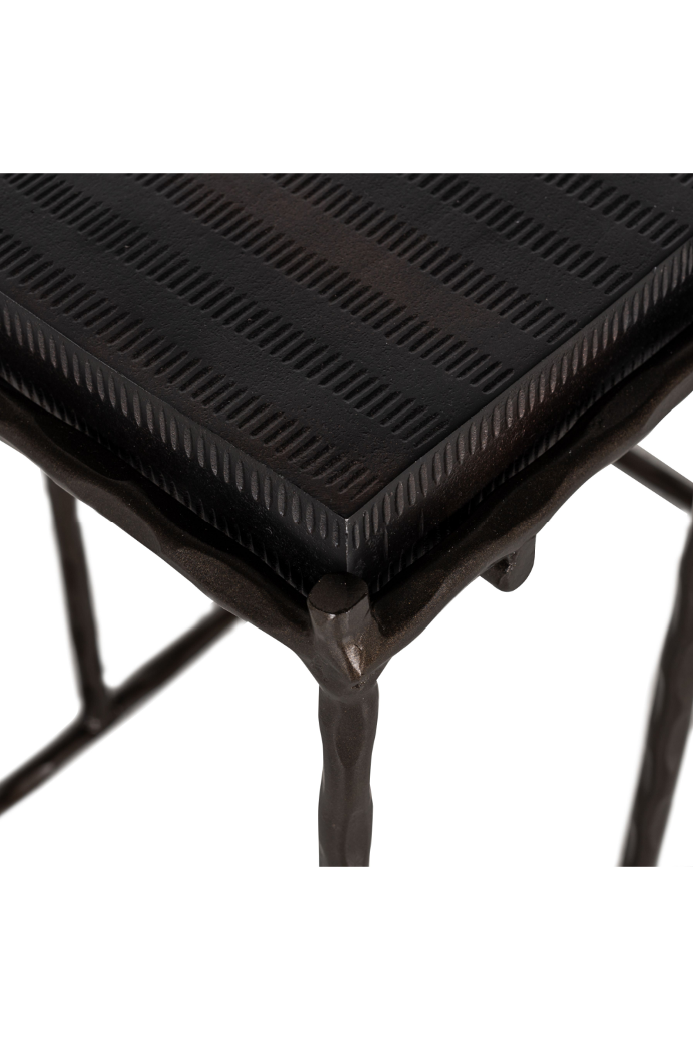 Black Aluminum Sofa Table | OROA Ventana | Oroa.com