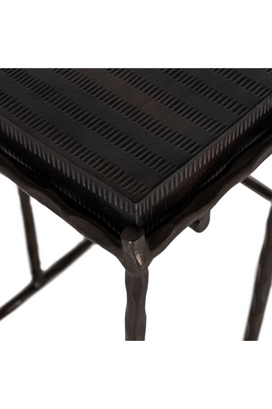 Black Aluminum Sofa Table | Richmond Interiors Ventana | Oroa.com