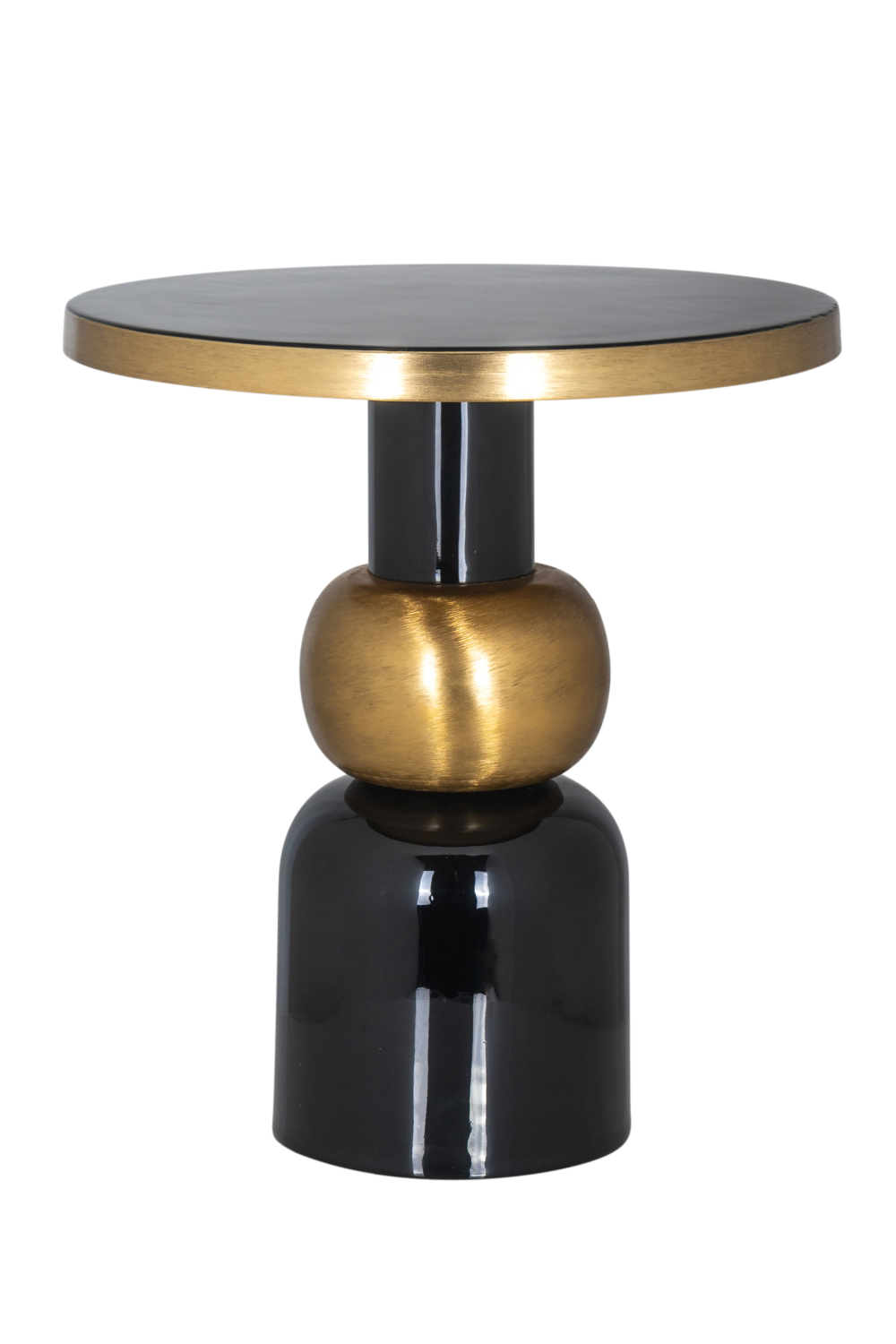 Black Pedestal End Table | Richmond Interiors Mose | Oroa.com