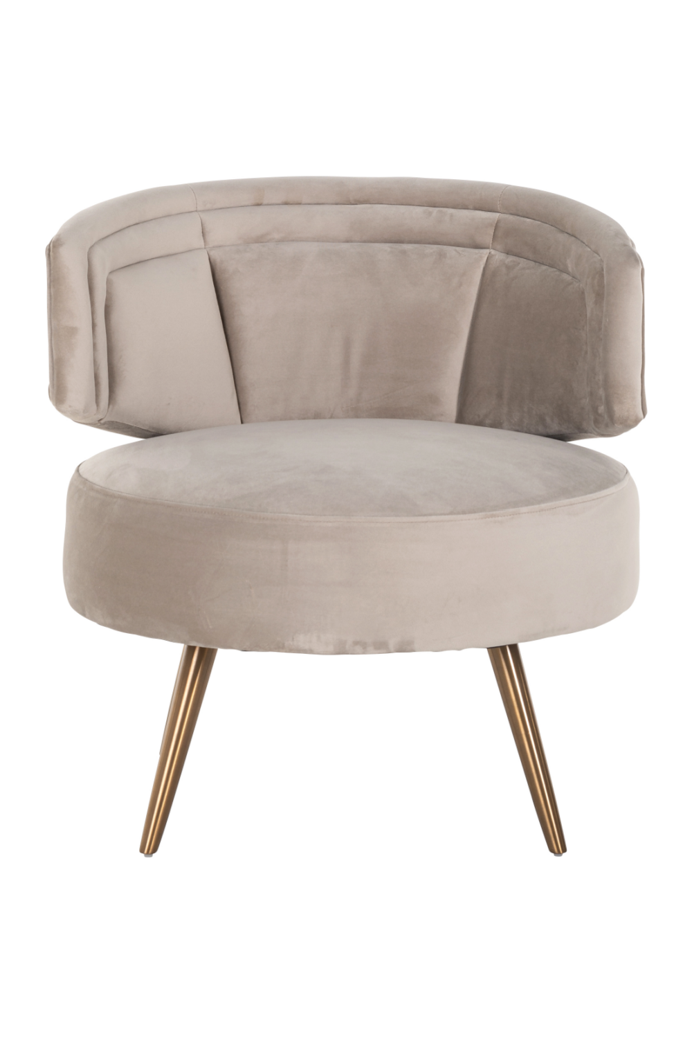 Modern Velvet Easy Chair | OROA Hazel | Oroa.com