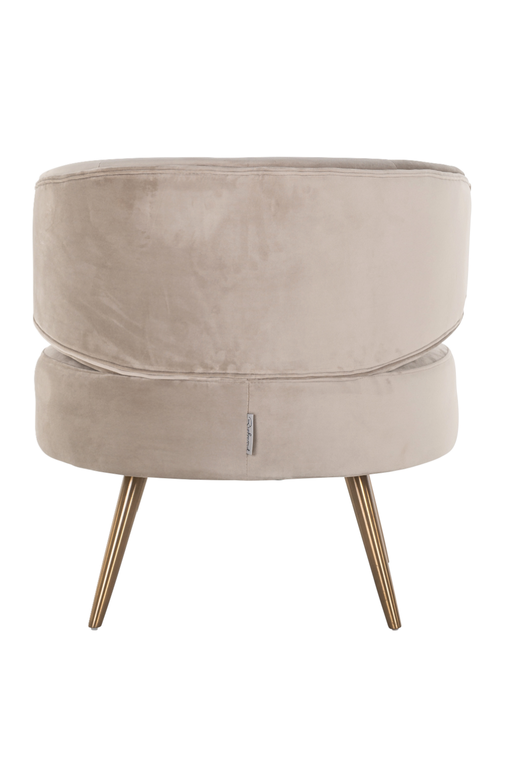 Modern Velvet Easy Chair | OROA Hazel | Oroa.com