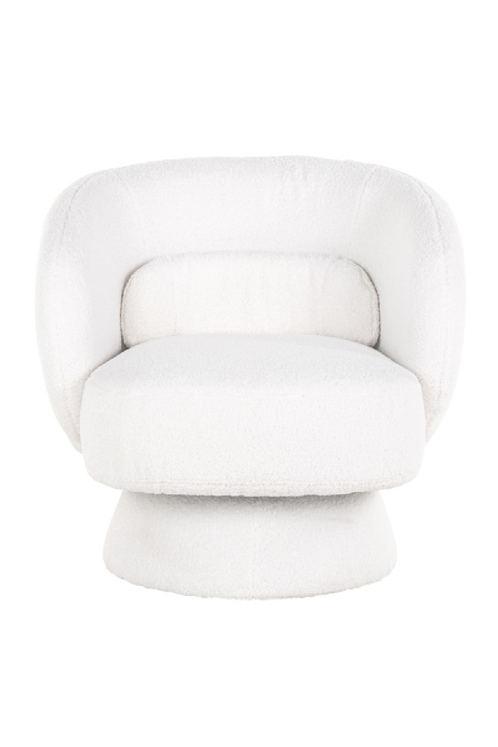 White Swivel Easy Chair | OROA Senna | Oroa.com