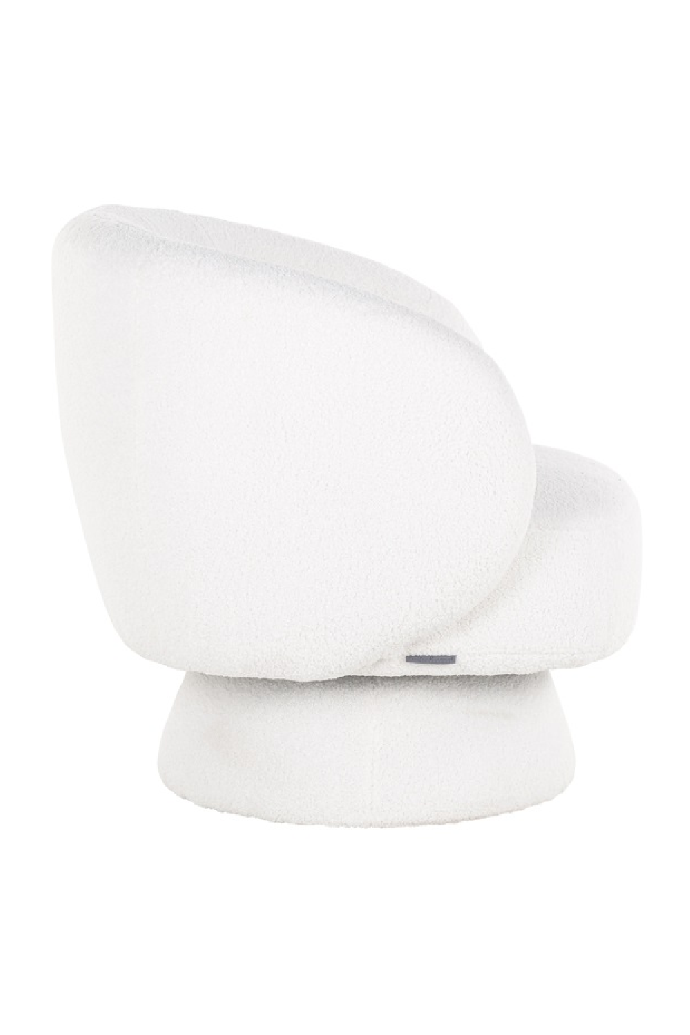 White Swivel Easy Chair | Richmond Interiors Senna | Oroa.com