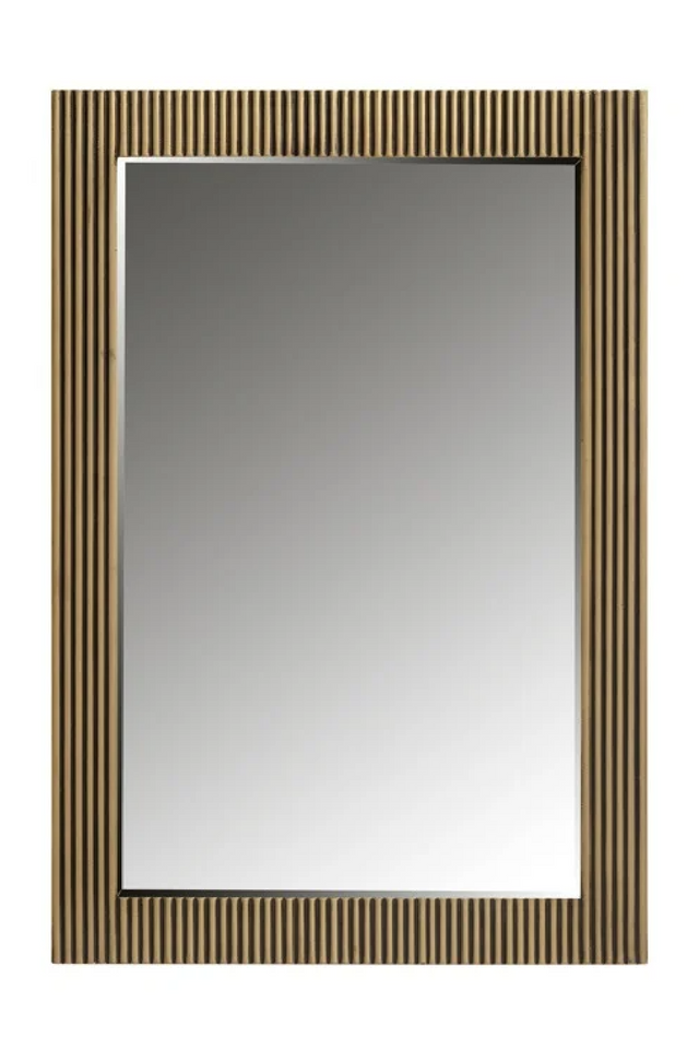 Gold Rectangular Mirror | Richmond Interiors Ironville | Oroa.com
