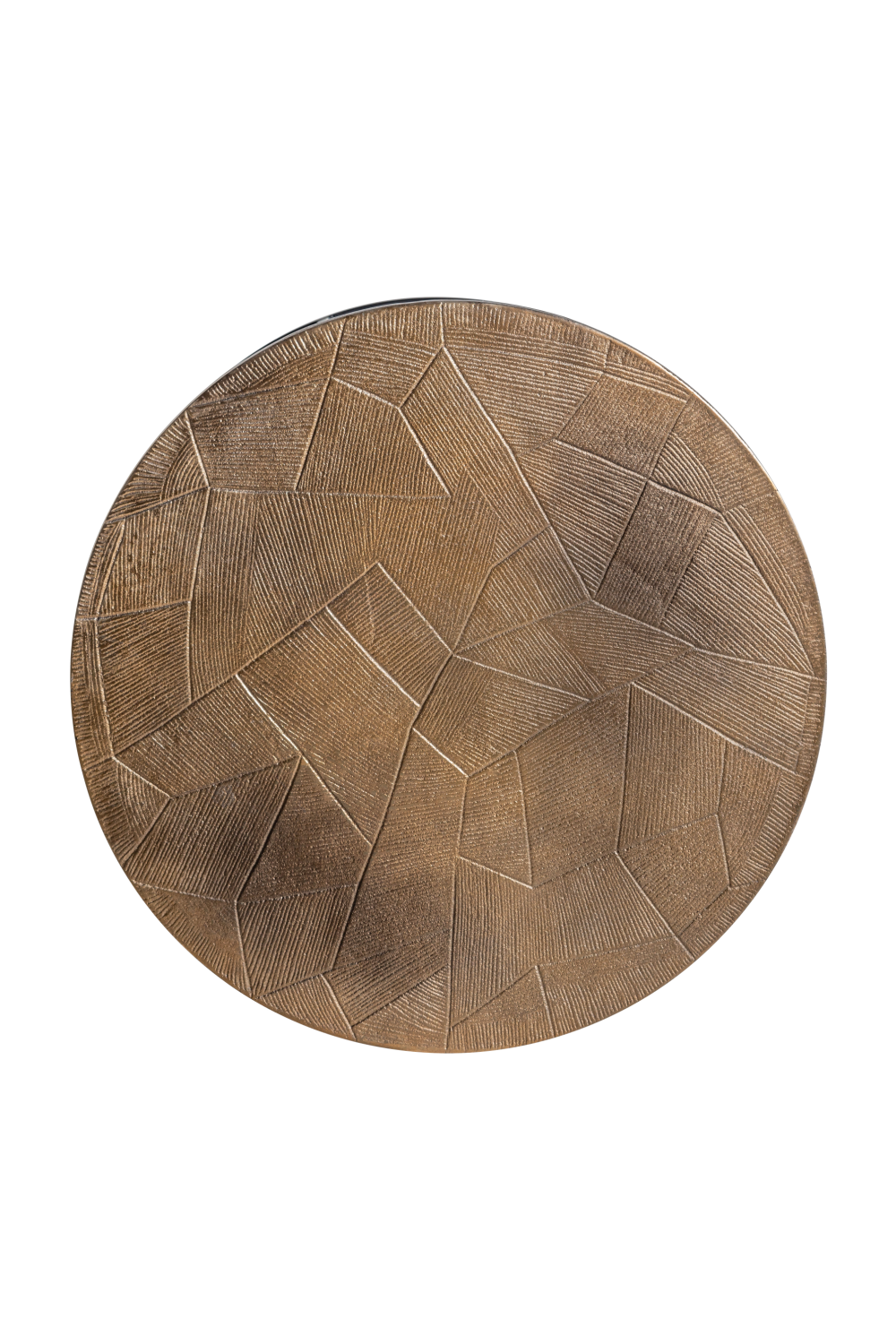 Round Gold Nested Coffee Tables (2) | Richmond Interiors Tulum | Oroa.com
