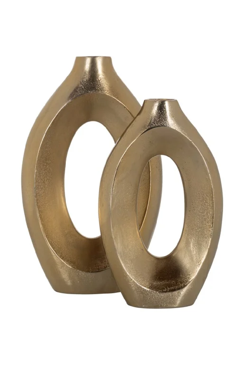 Brushed Gold Modern Vase | Richmond Interiors Alma | Oroa.com