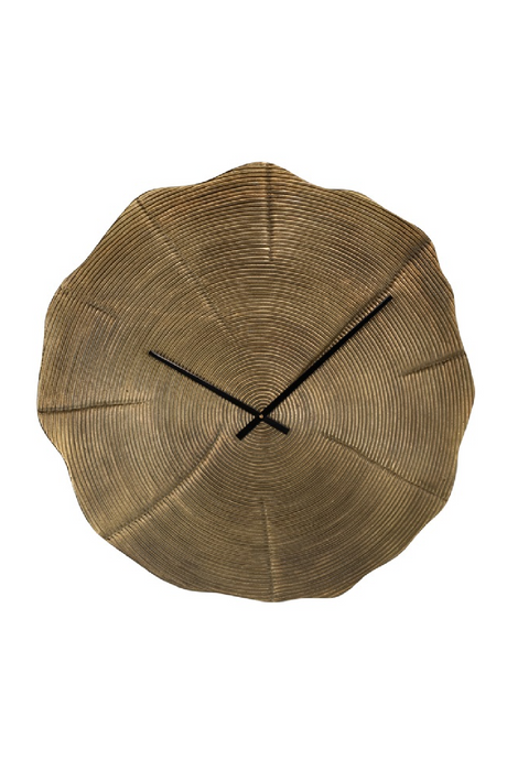 Organic-Shaped Gold Wall Clock | Richmond Interiors Alien | Oroa.com