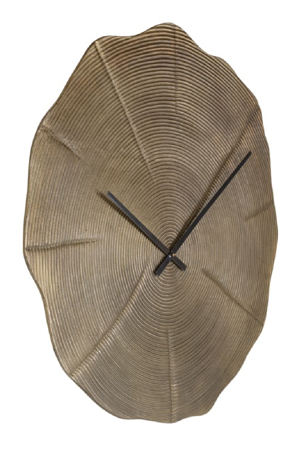 Organic-Shaped Gold Wall Clock | Richmond Interiors Alien | Oroa.com